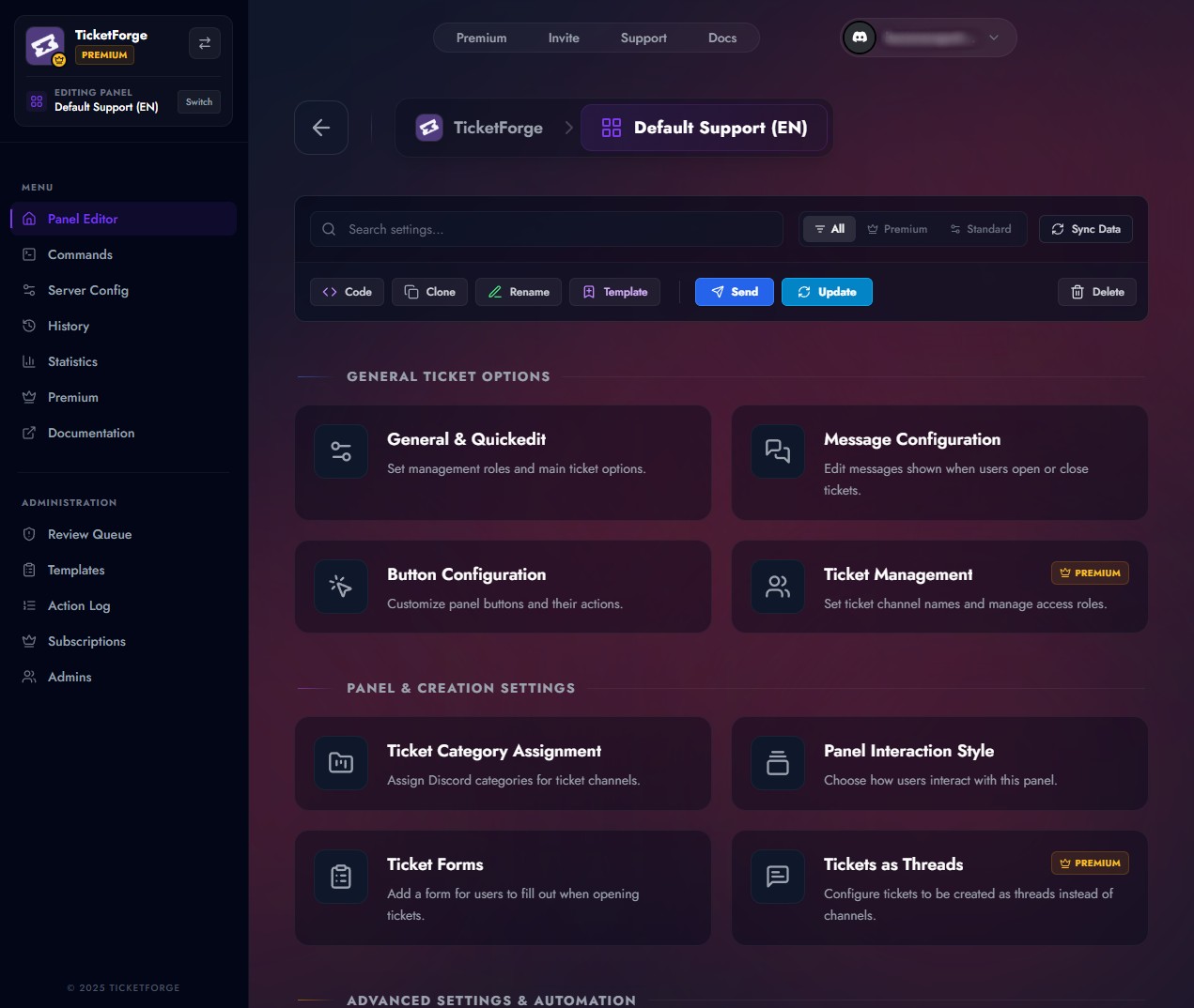 Dashboard Overview