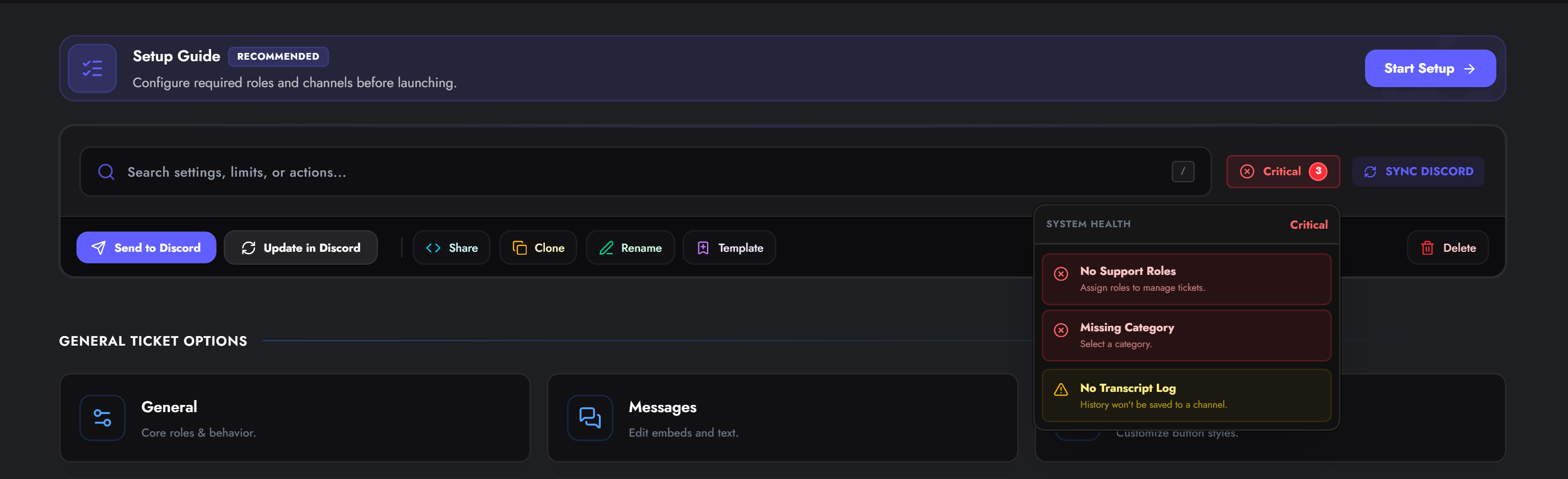 Server List