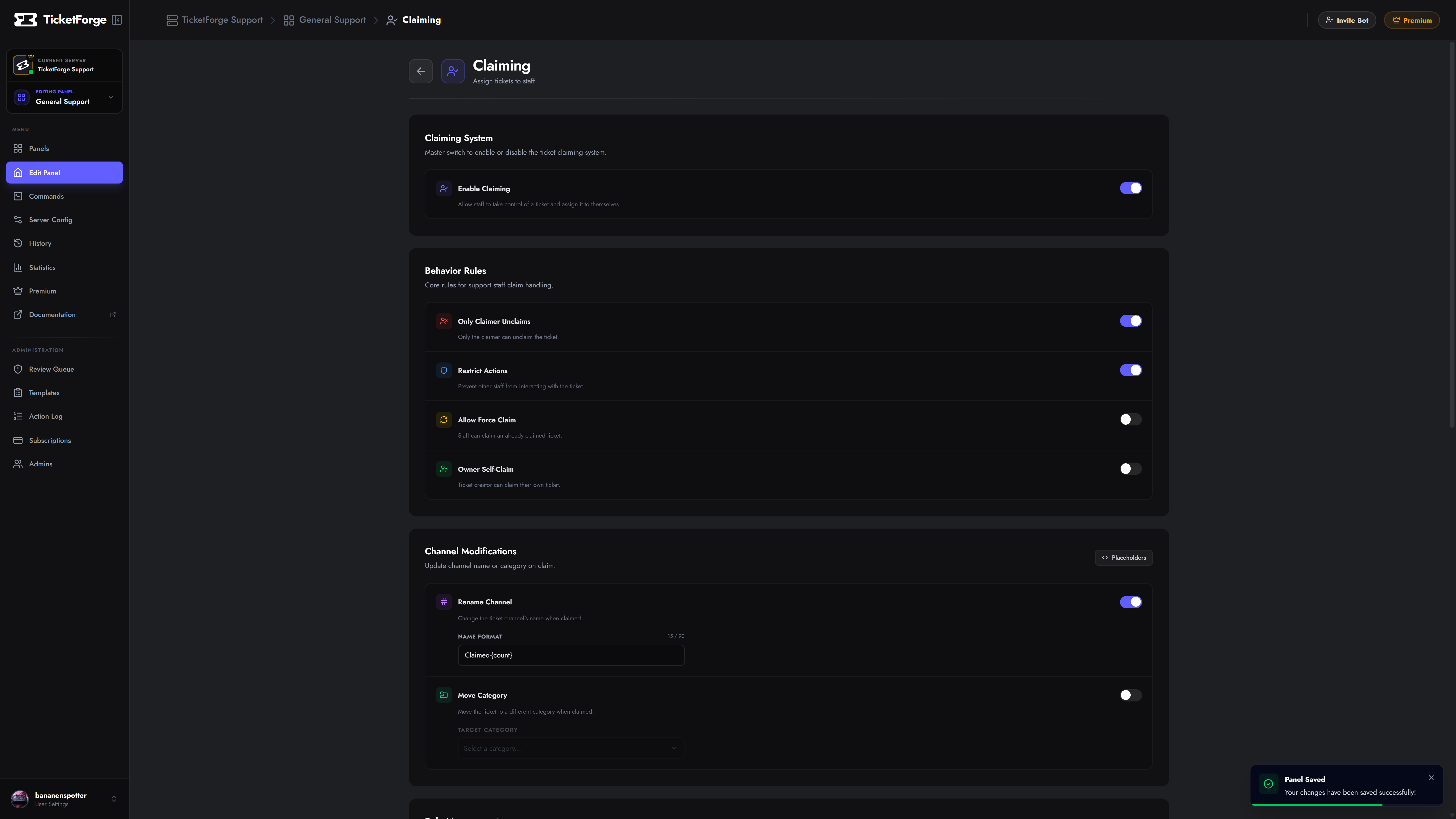 Server List