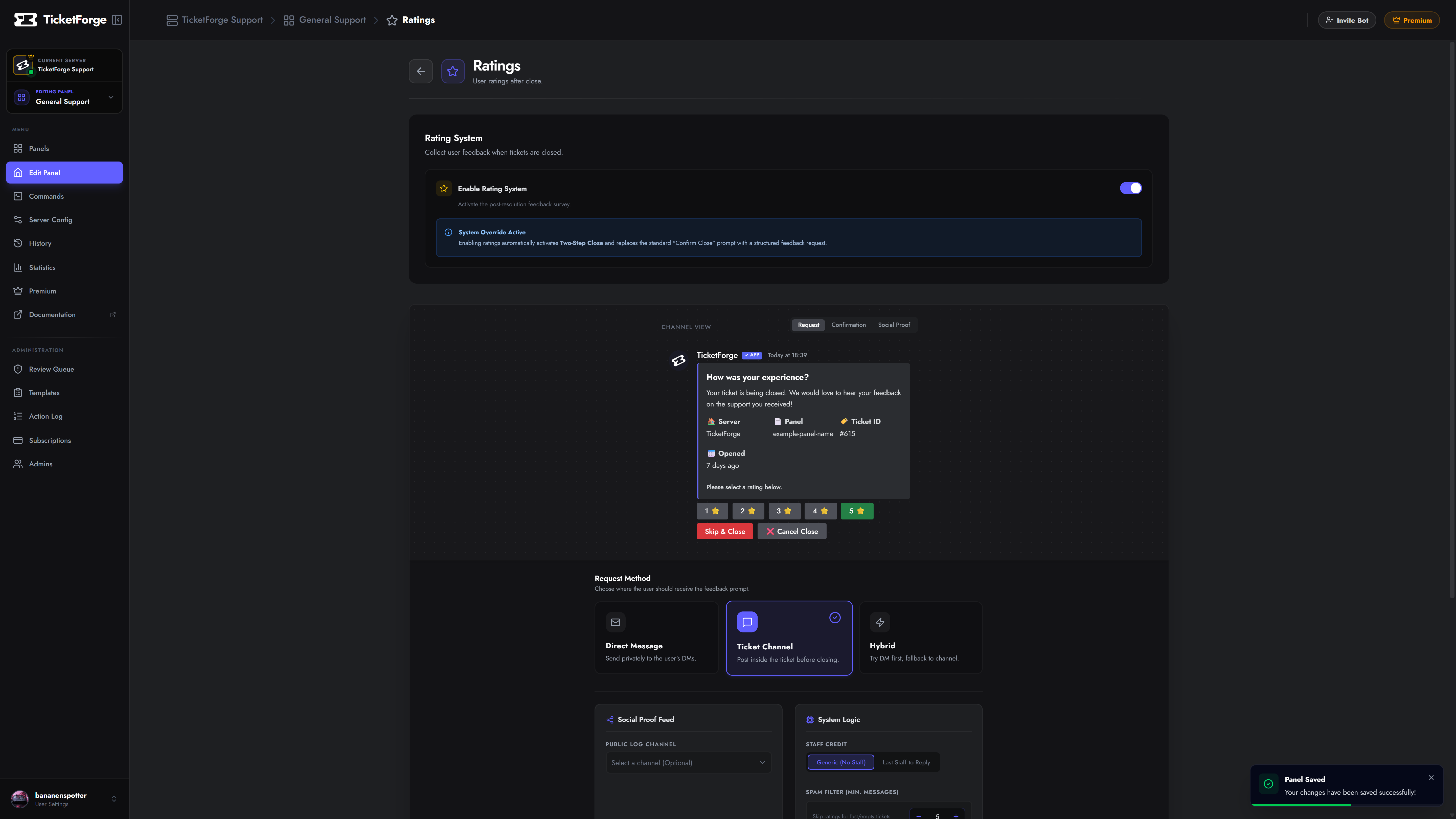 Automation Settings