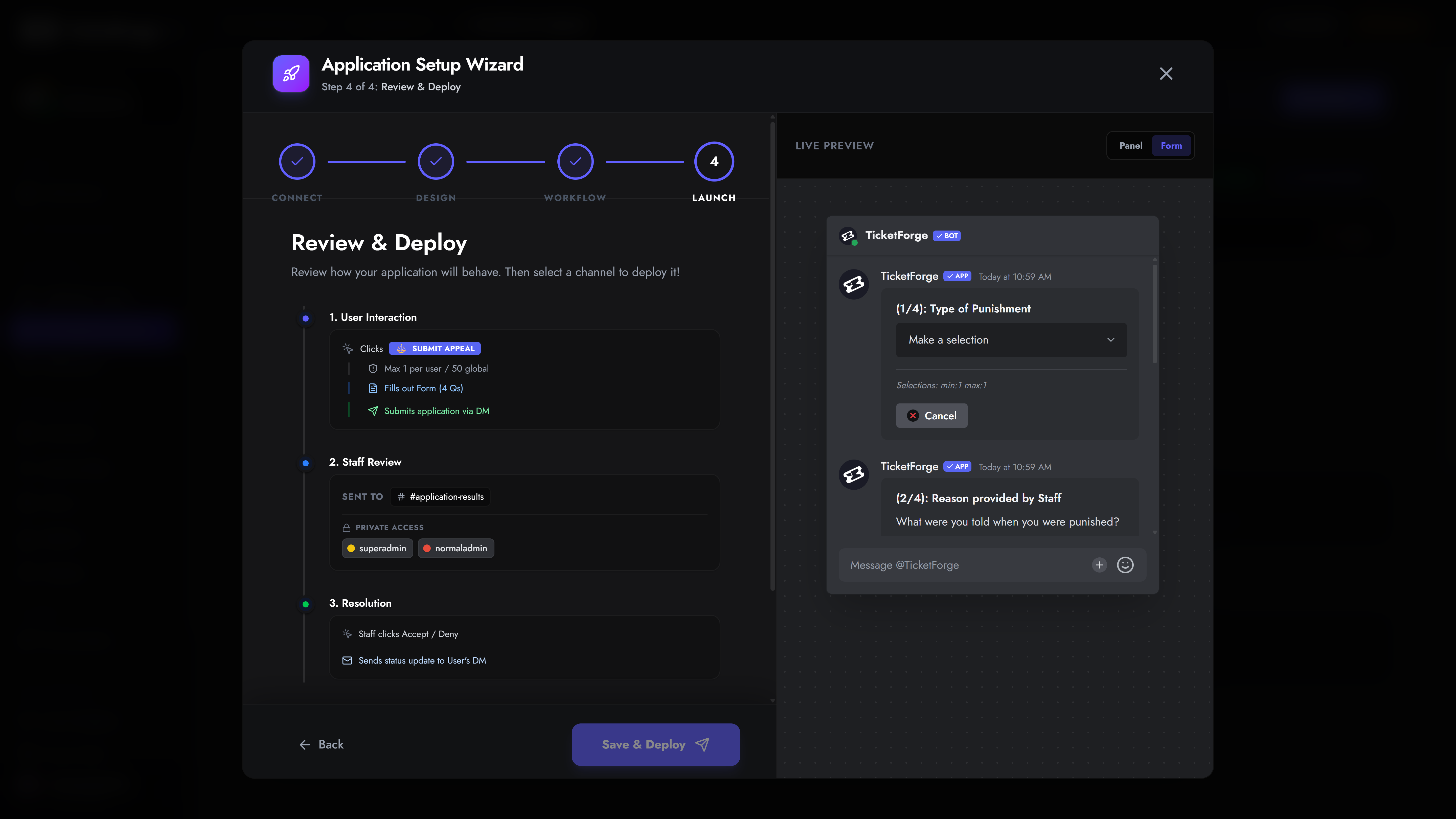 Success Modal